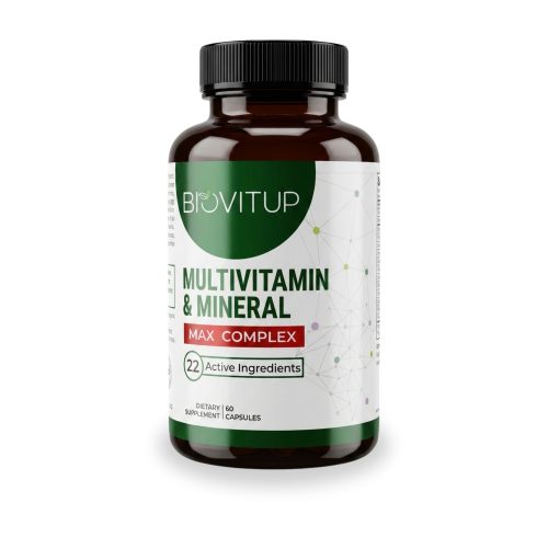 Premium multivitaminu kompleksas su mineralais kasdieniam vartojimui Biovitup