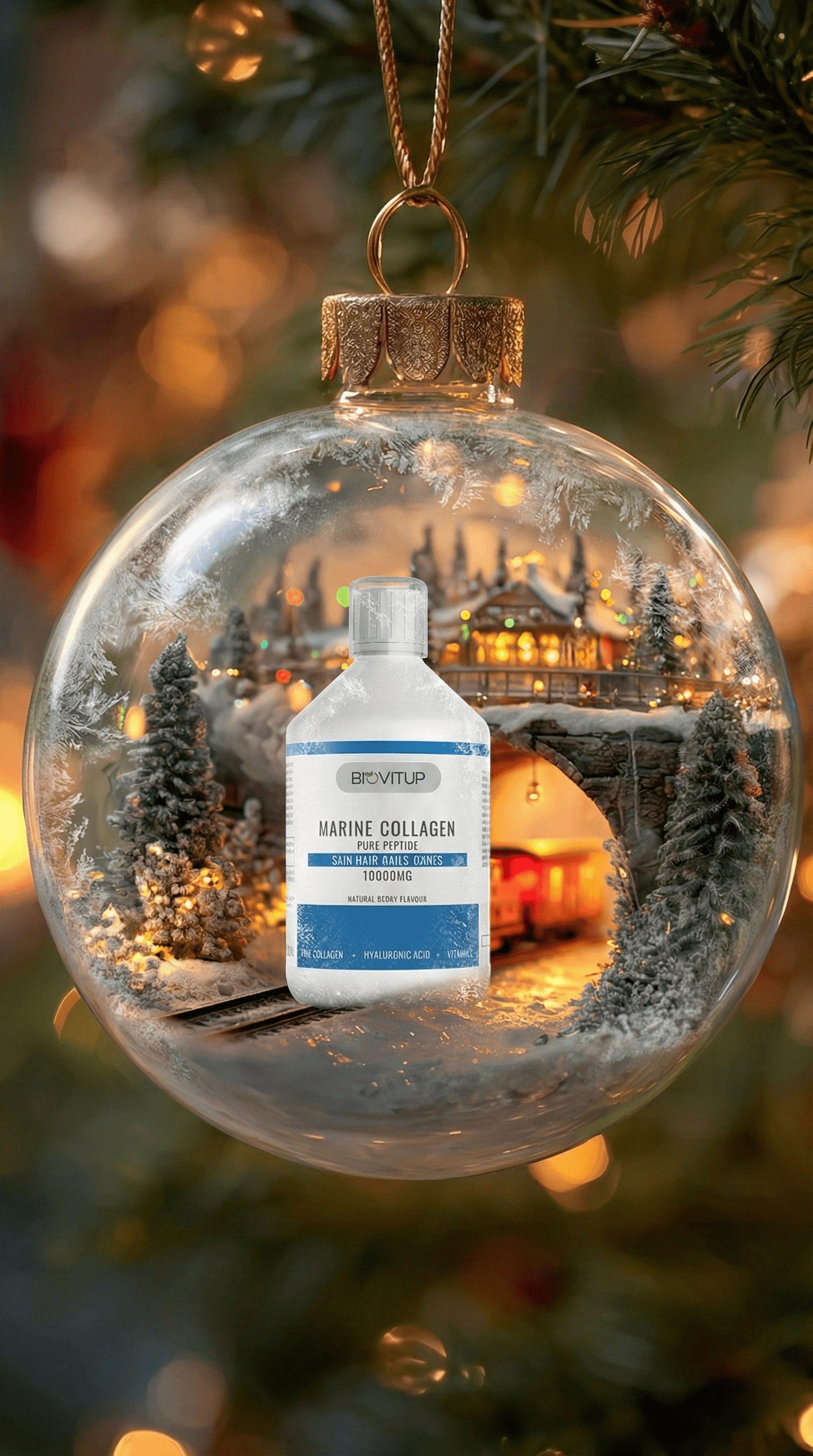 Biovitup jūrinis kolagenas – premium kokybė odai, plaukams ir nagams