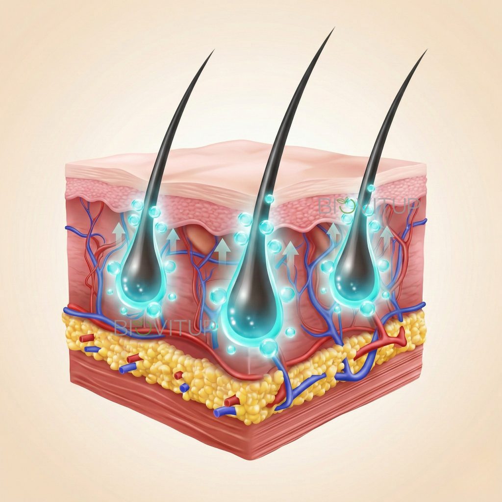 Vitaminai plaukams nuo slinkimo ir plaukų augimui – folikulo mityba, keratino sintezė ir galvos odos balansas