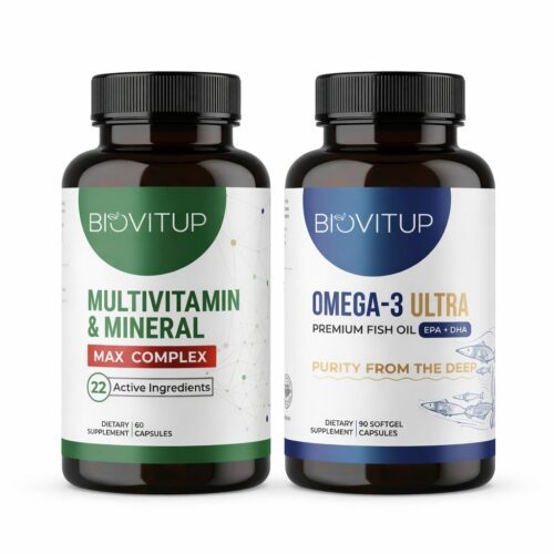 Power-Up Bundle – Omega-3 Ultra and Multivitamin & Mineral MAX, Biovitup